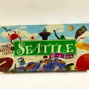 Vintage‎ Monopoly Seattle In a Box Board Game Public Market Center New
